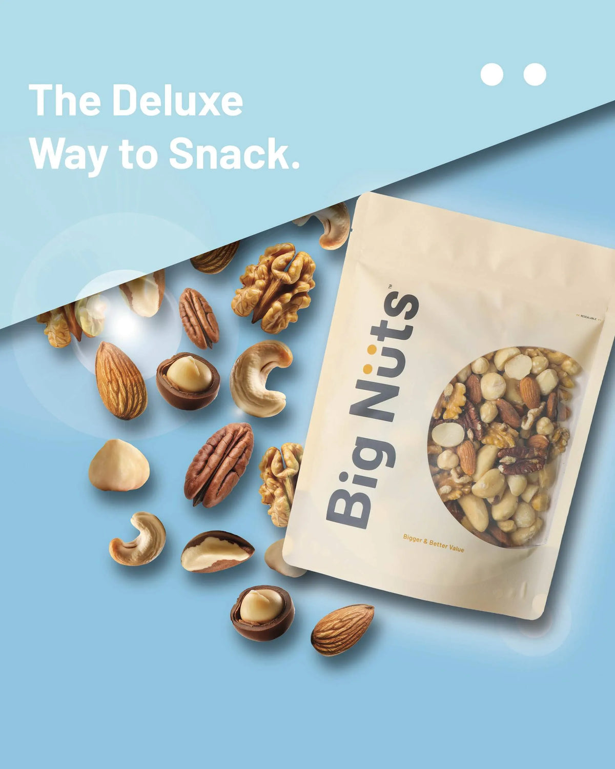 Deluxe Nut Mix Saver Pack (3x500g)
