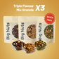 Triple Flavour Mix Granola (3x200g)