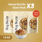 Deluxe Nut Mix Saver Pack (3x500g)