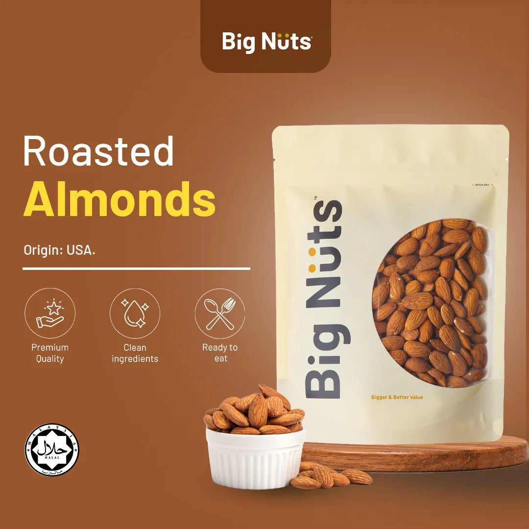 Lightly Roasted Almond (Unsalted)