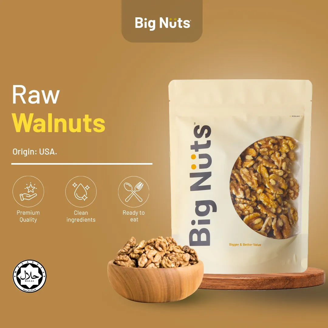 Natural Raw Walnuts (Unsalted)