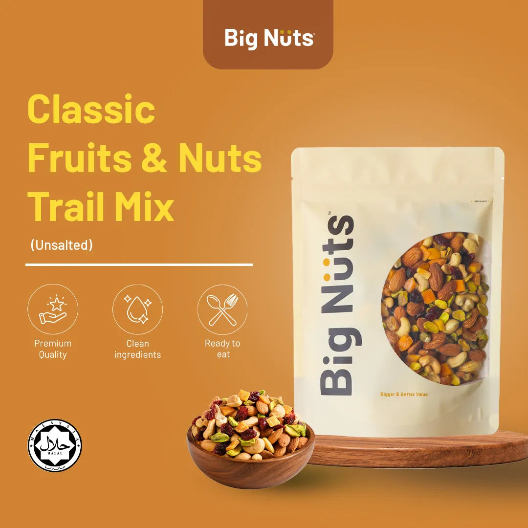 Classic Fruits and Nuts Trail Mix