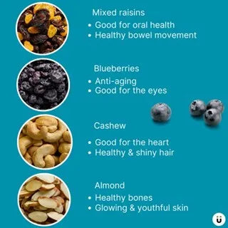 Coconut Blueberries Granola