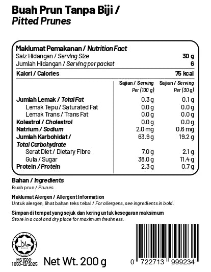 Pitted Prunes