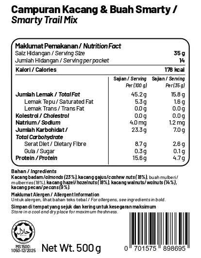 Smarty Trail Mix
