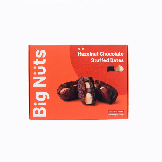 Hazelnut Chocolate Stuffed Dates Box (Individual Pack)