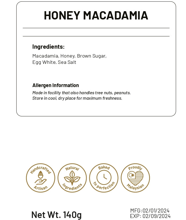 Honey Macadamia Limited Edition