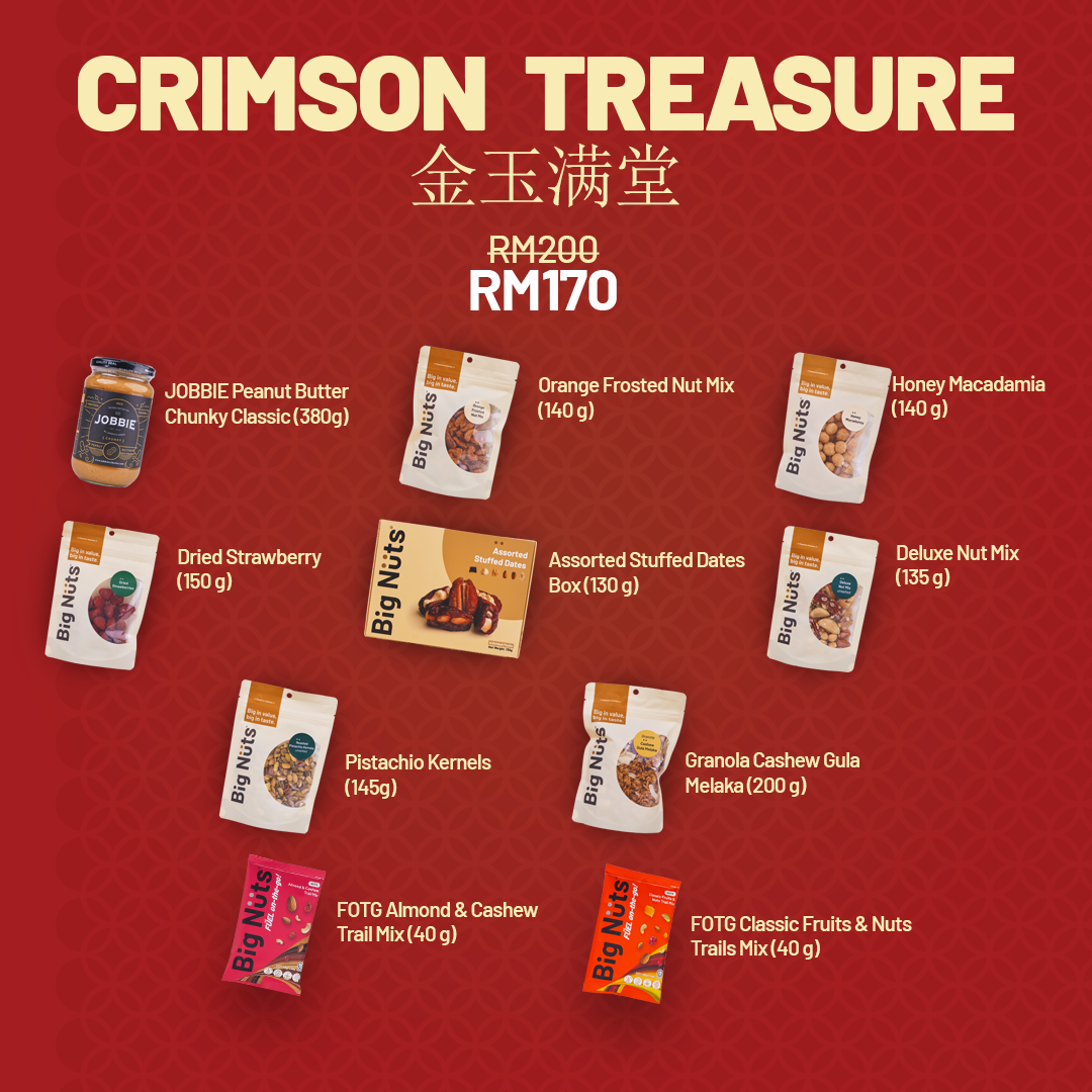 Crimson Treasure Big Nuts x Jobbie CNY Gift Set