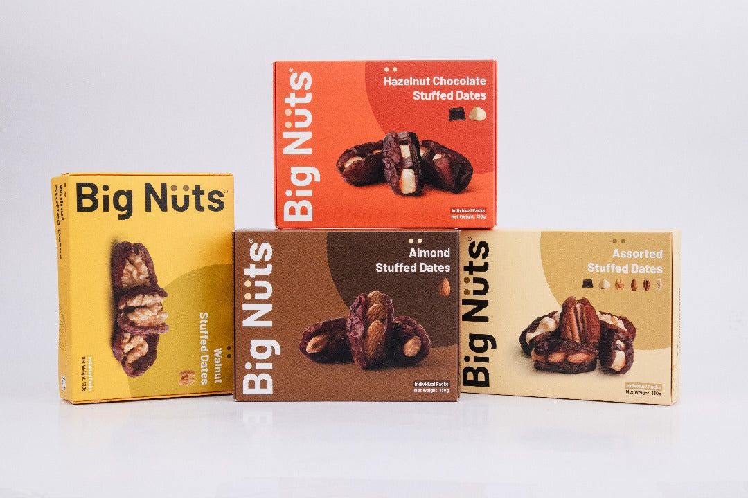 Walnut Stuffed Dates Box (Individual Pack)