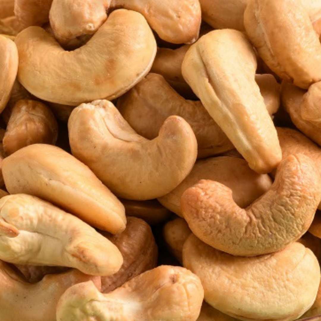 Lightly Roasted Cashew Nuts (Unsalted)