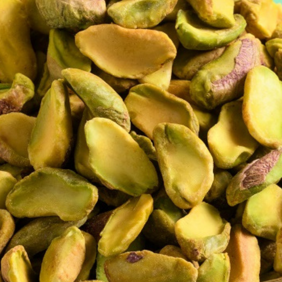 Lightly Roasted Pistachio Kernels (Unsalted)