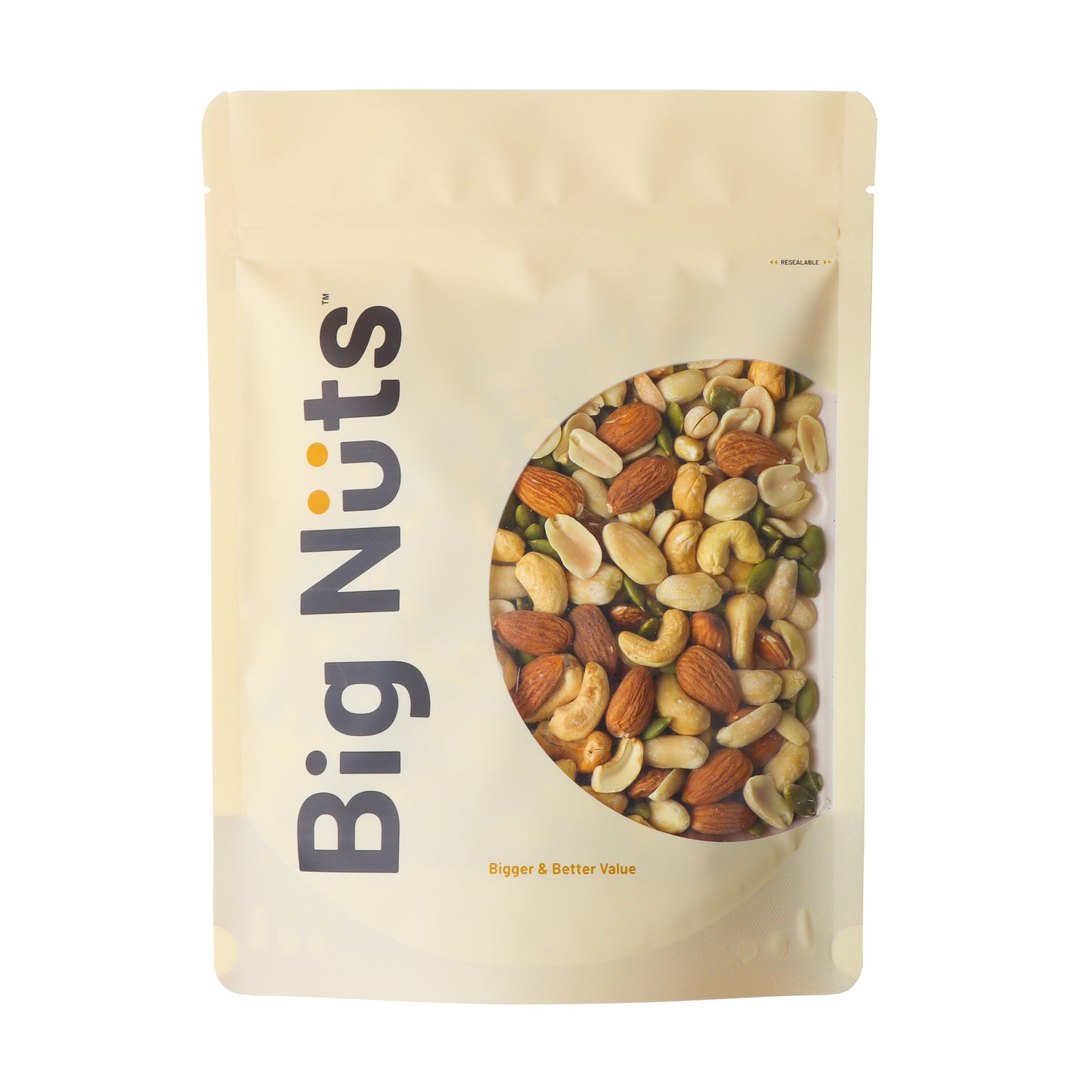 Lightly Roasted High Protein Nut Mix (Unsalted)
