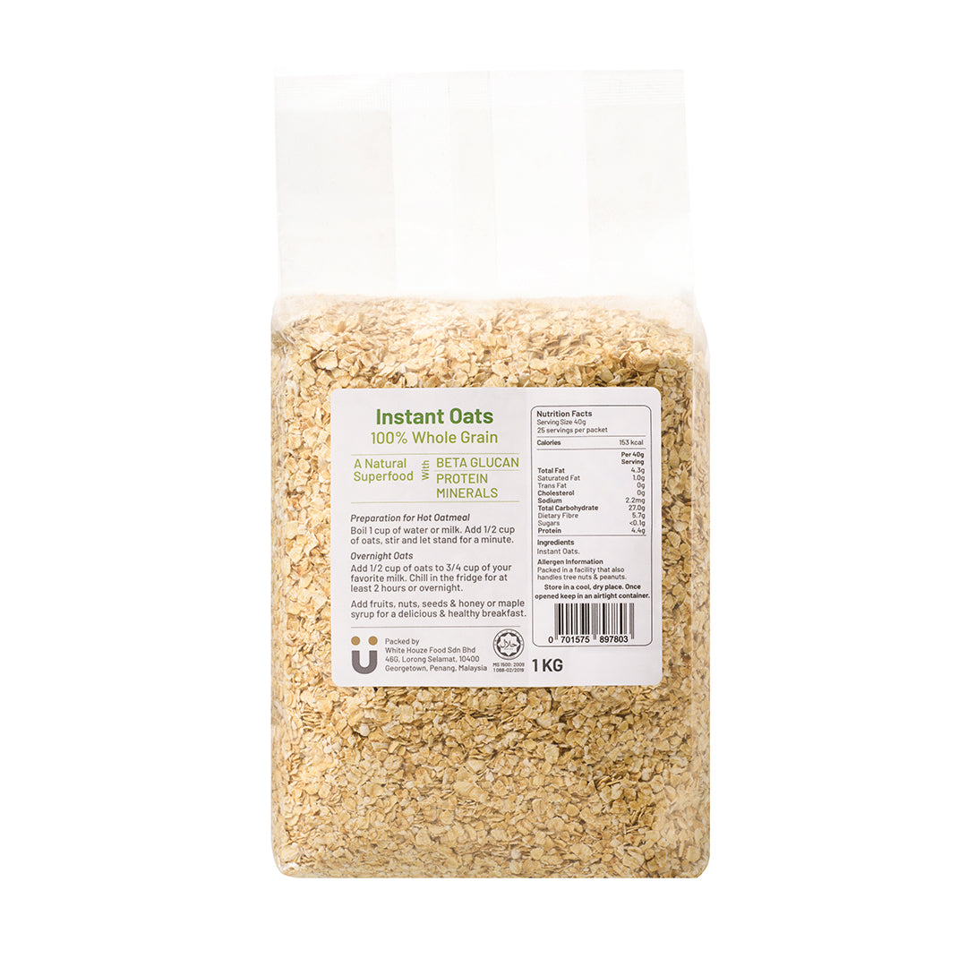 Whole Grain Instant Oats (1kg)