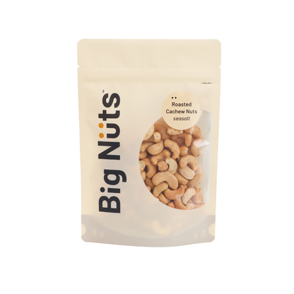 Lightly Roasted Cashew Nuts (Organic Sea Salt)